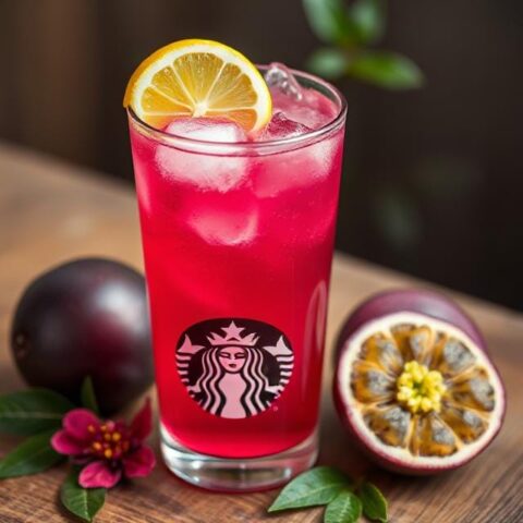 Starbucks Passion Tea Lemonade (Easy Copycat Recipe)