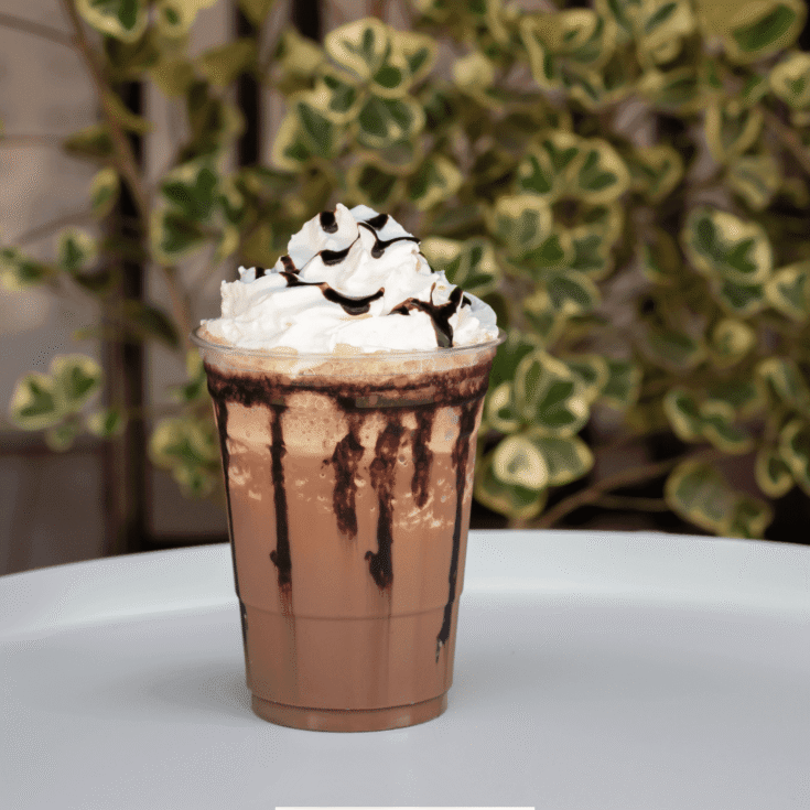 Copycat Starbucks White Chocolate Mocha Frappuccino