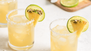 Homemade Stella Rosa Pineapple Chili Margarita