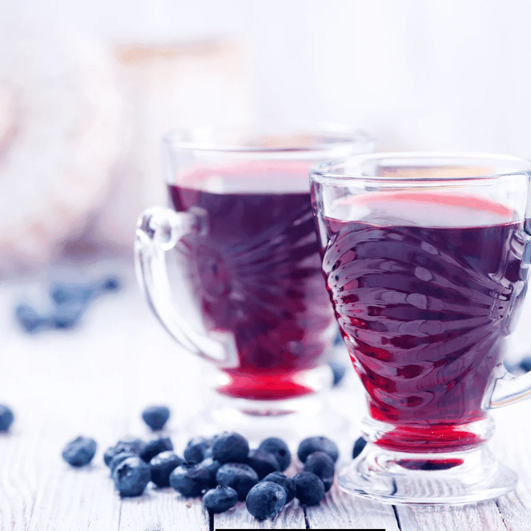 Blueberry vodka cooler