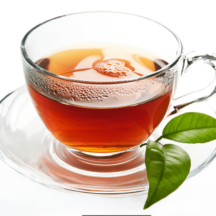 Hot Black Tea Shot