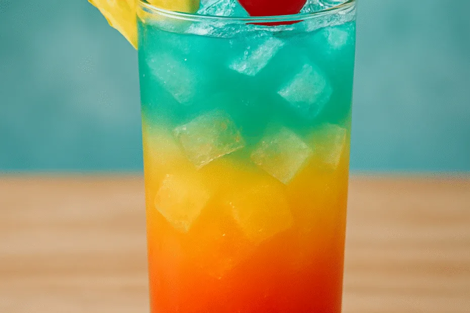 Spongebob homemade party drink recipe